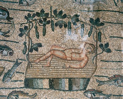 Prophet Jonah at Rest, Particularly the Floor of the Paleo-Christian Basilica of Aquileia, Udine by Unknown
